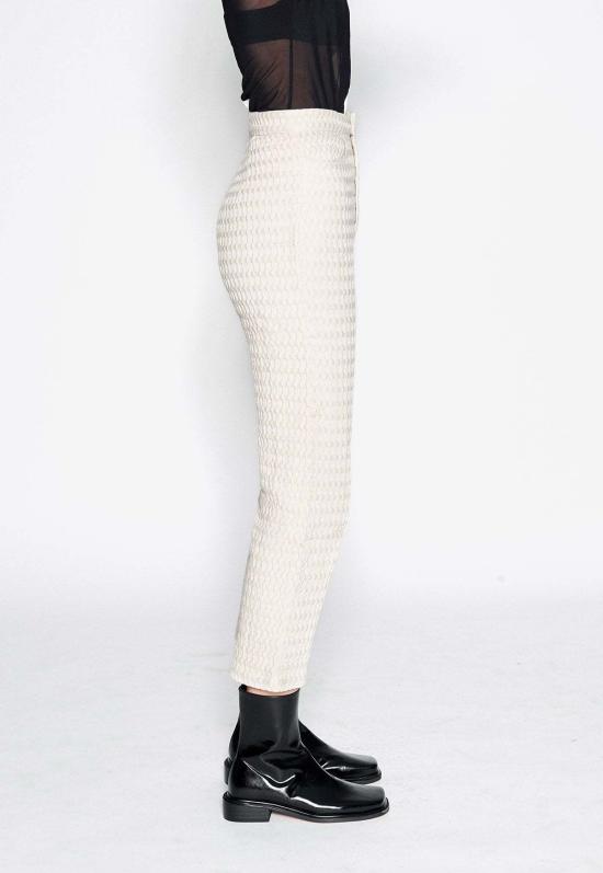  Aniela Parys 스트레이트 팬츠 칼립소 와플 팬츠 내추럴 - OTHER BRANDS