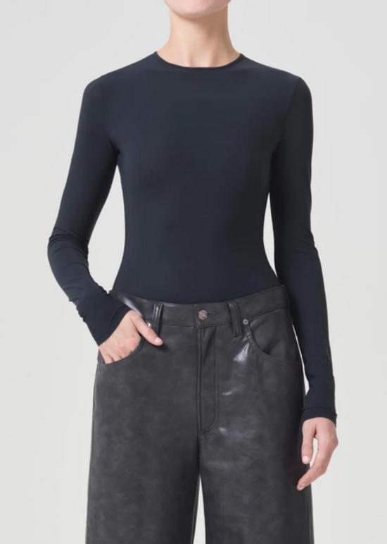  에이골디 긴팔 티셔츠 아골드 오라 Ls 바디수트 그래나이트