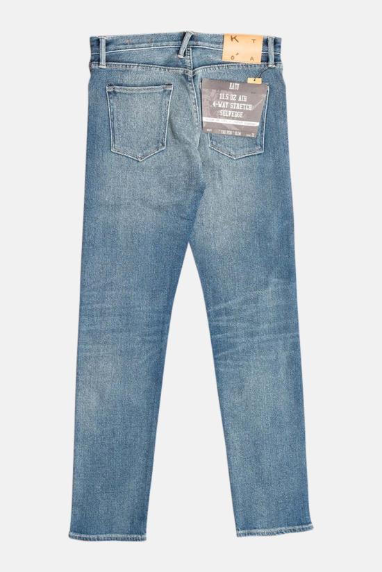  카토 데님 팬츠 펜슬림 11 5온스 데님 조이에어 - KATO