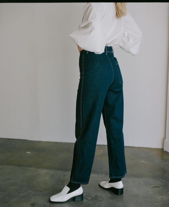  Suzanne Rae 뮬/슬리퍼 수잔 레이 와이드 토  화이트 - SUZANNE RAE