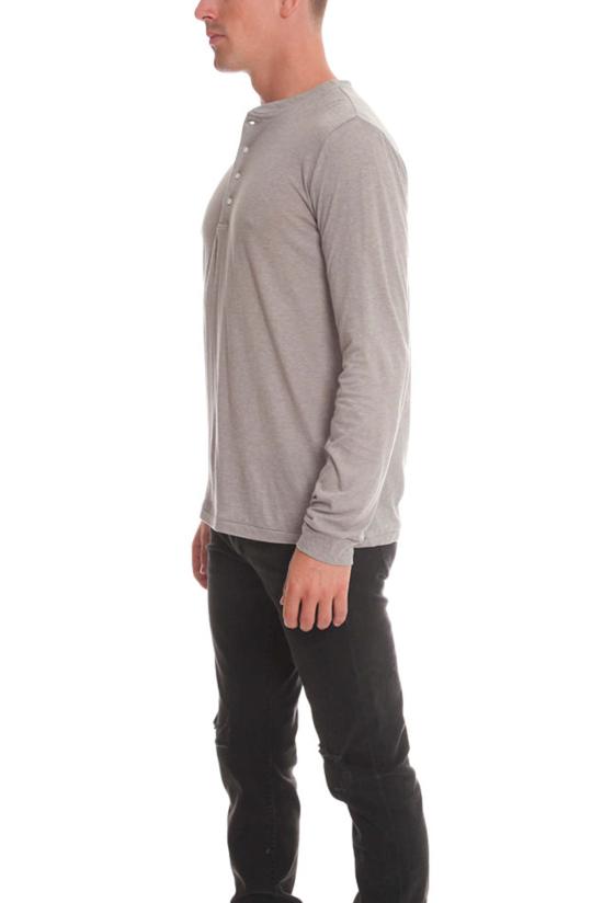  블루&크림 폴로 티셔츠 슈퍼스무스 헨리 그레이 - BLUE&CREAM