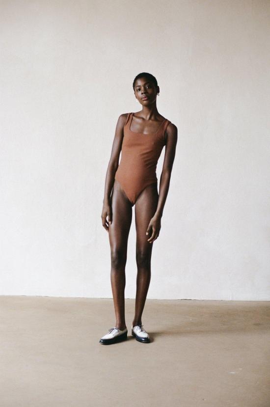  마리아 스탠리 바디수트 티셔츠 바디수트 클로브 - MARIA STANLEY