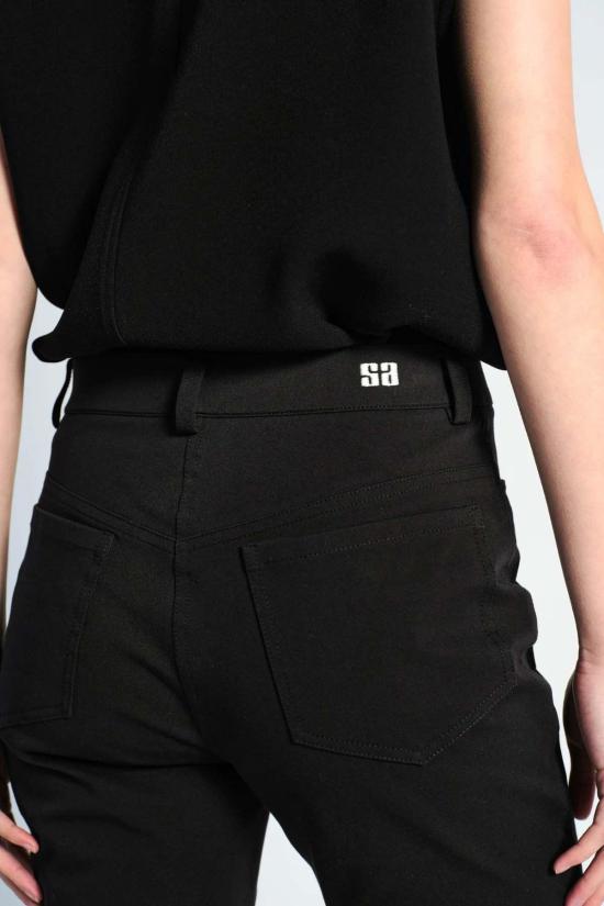  세인트 아트 스트레이트 팬츠 프레스톤 팬츠 블랙 - SAINT ART