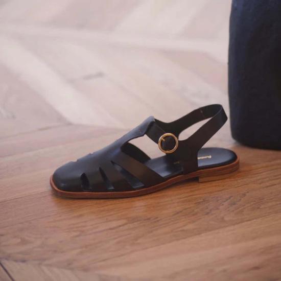  Anne Thomas 샌들 앤 토마스 해크니 샌들 블랙 - OTHER BRANDS