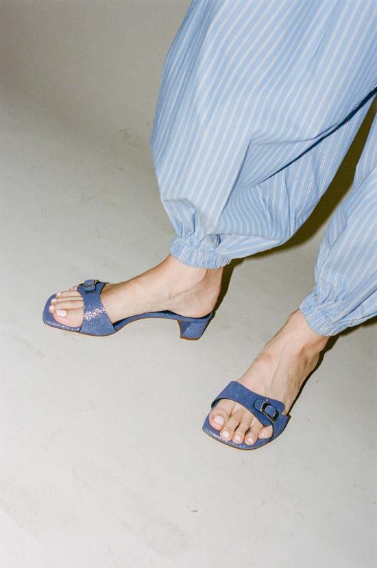  마리암 나시르 자데 뮬/슬리퍼 제이나 슬라이드 폴리아