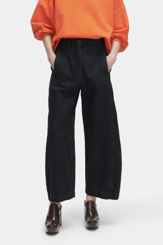  레이첼 코미 데님 팬츠 가라 오버다이드 미션  브라운