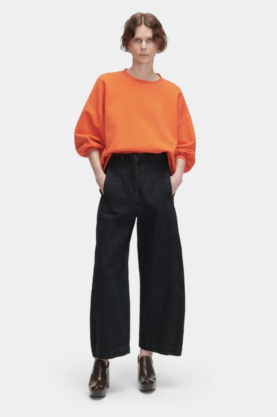  레이첼 코미 데님 팬츠 가라 오버다이드 미션  브라운 - RACHEL COMEY