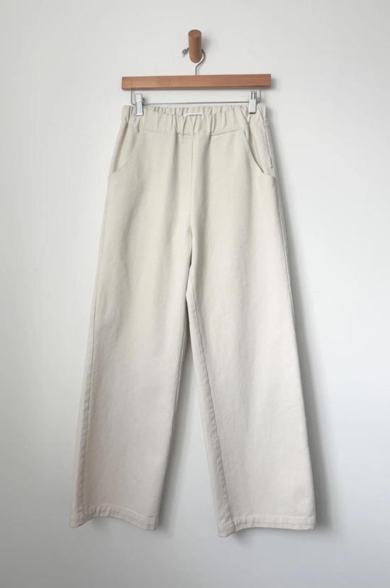  르 본 숍 스트레이트 팬츠 르봉샵 봉팬츠 네츄럴 - Le Bon Shoppe