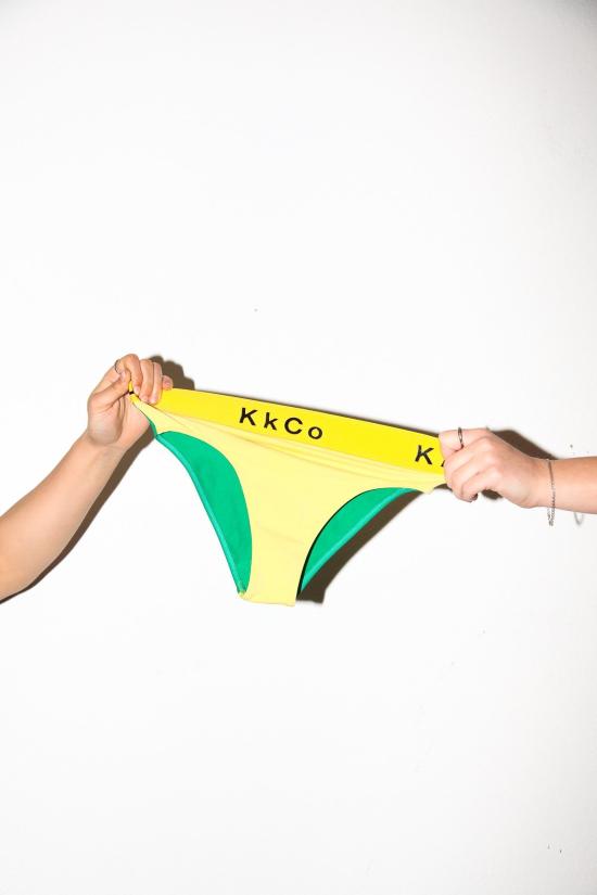  케이코 팬티 Kk Co Dag 브리프 레몬/라임