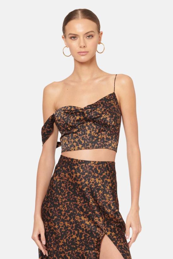  카미 뉴욕 민소매 티셔츠 Cami Nyc Della Cami 거북이 껍질 - CAMI NYC