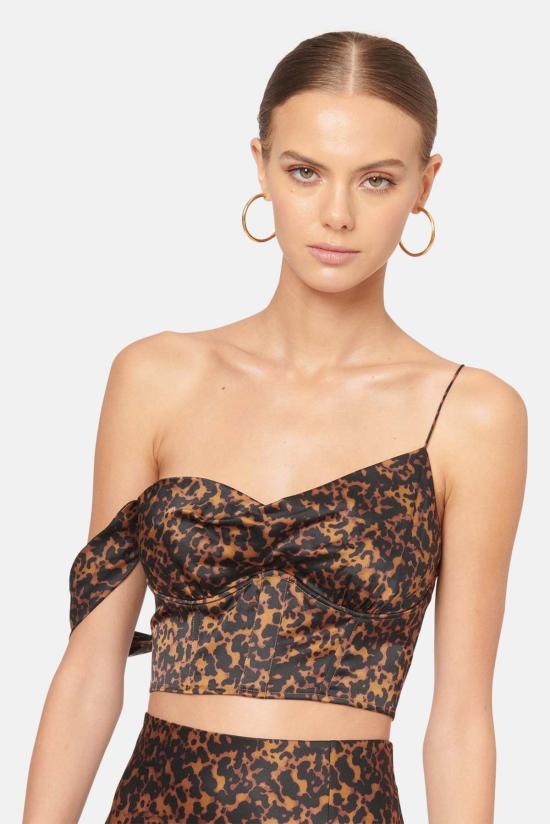  카미 뉴욕 민소매 티셔츠 Cami Nyc Della Cami 거북이 껍질