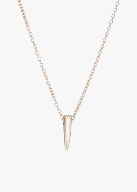  Mara Carrizo Scalise 목걸이/팬던트 마라 카리조 스칼리세 미니 호른 네크리스 14k 골드