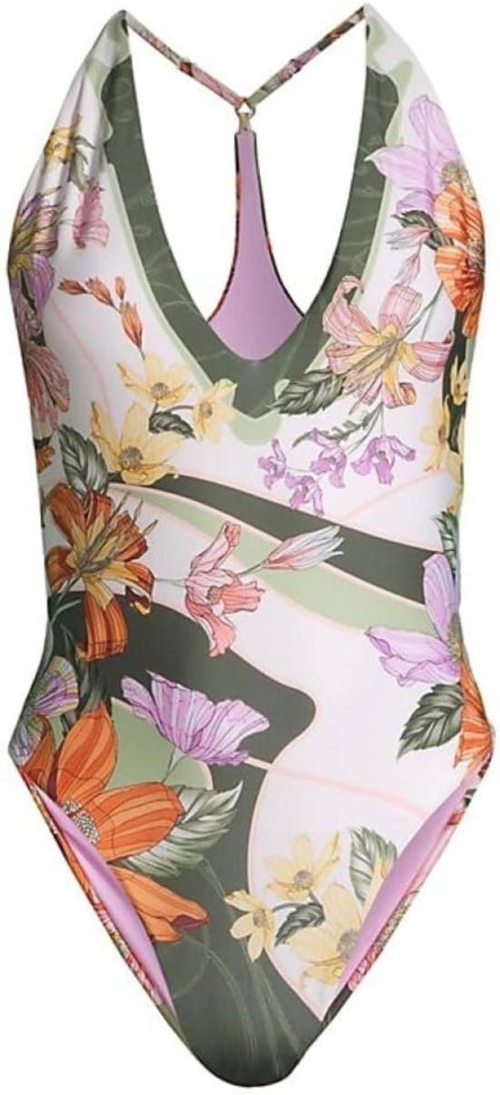  Agua Bendita 원피스 수영복 Kailan Numen  멀티 컬러