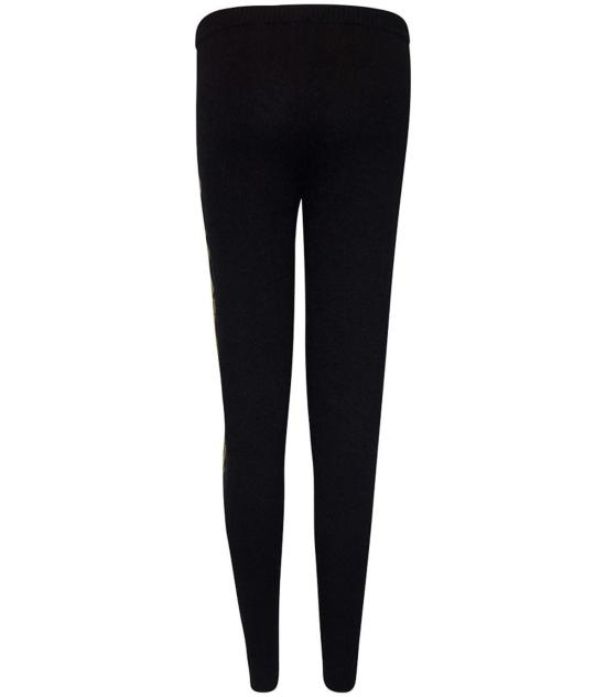  매디슨 메종 스트레이트 팬츠 캐시미어 골드 밴드 팬츠 블랙 - MADISON MAISON