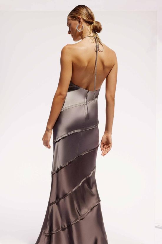  시그니피컨트 아더 롱 원피스 Significant Other Murphy 맥시 드레스 그레이스케일 - SIGNIFICANT OTHER