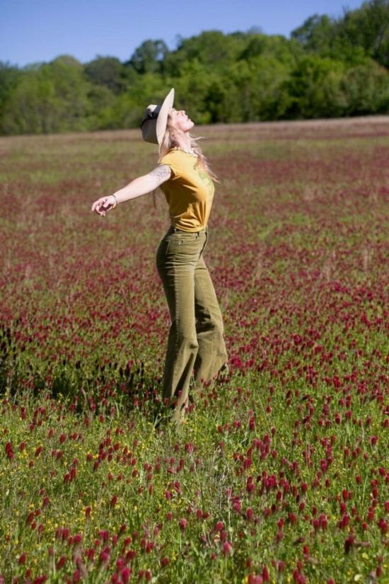  The Canyon 민소매 티셔츠 캐년 엘비스 해시 티 머스타드 - THE CANYON