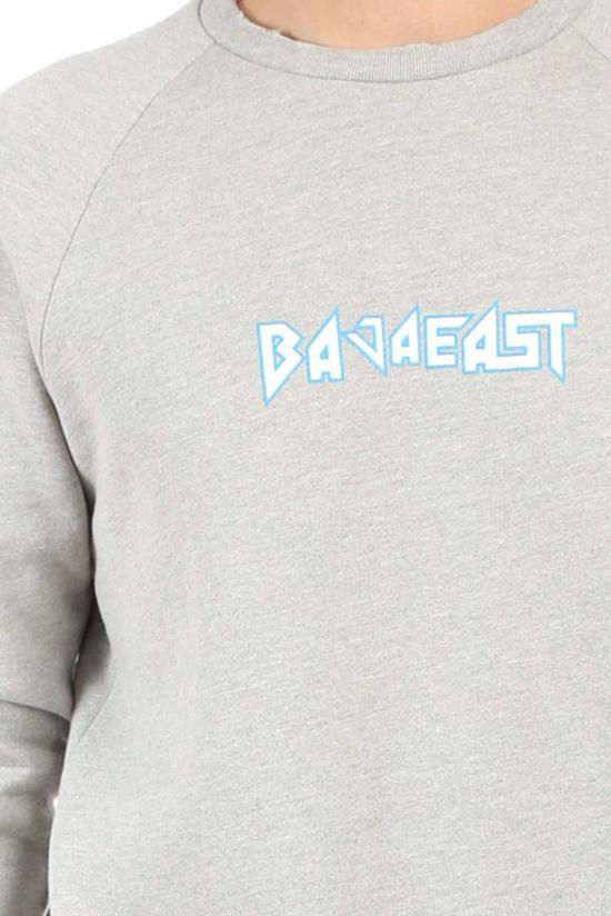  Baja East 긴팔 티셔츠 바하 이스트 메탈 플리스 라글런 크루 그레이 - OTHER BRANDS