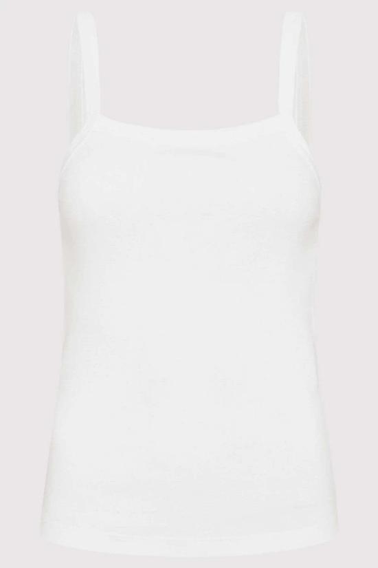  세인트아그니 민소매 티셔츠 세인트 아그니 오가닉 코튼 스퀘어넥 탱크탑 - ST.AGNI