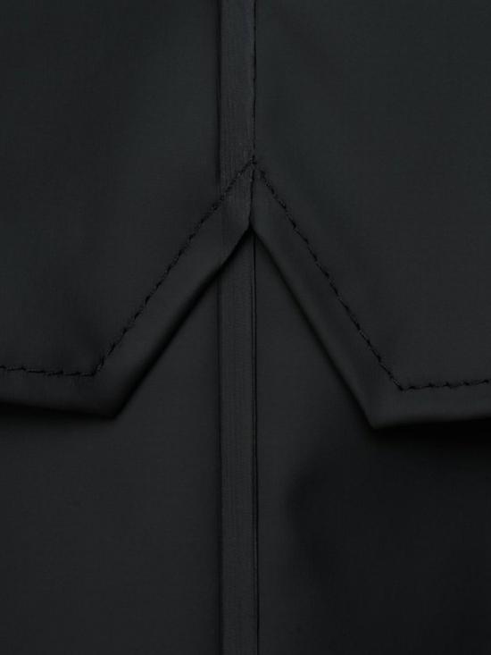  레인스 자켓 스톰 브레이커 블랙 - RAINS