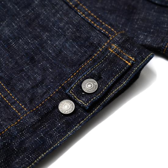  퓨어 블루 재팬 데님 자켓 더블 슬럽 16온스 타입 III 재킷 - PURE BLUE JAPAN