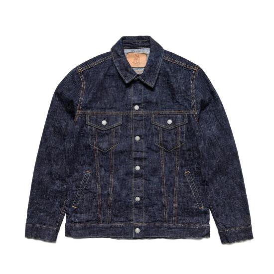  퓨어 블루 재팬 데님 자켓 더블 슬럽 16온스 타입 III 재킷