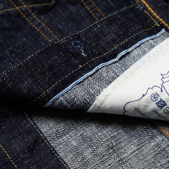  퓨어 블루 재팬 데님 자켓 더블 슬럽 16온스 타입 III 재킷 - PURE BLUE JAPAN