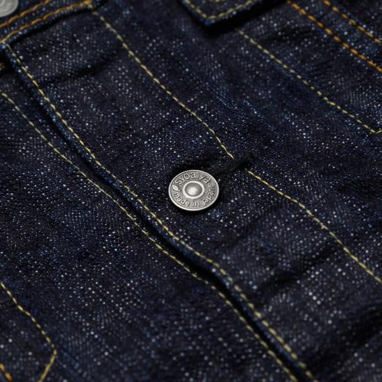  퓨어 블루 재팬 데님 자켓 더블 슬럽 16온스 타입 III 재킷 - PURE BLUE JAPAN