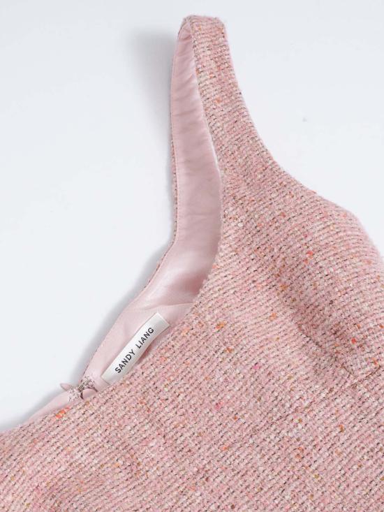  샌디리앙 숏 원피스 샌디 리앙 사이먼 드레스 핑크 - SANDY LIANG