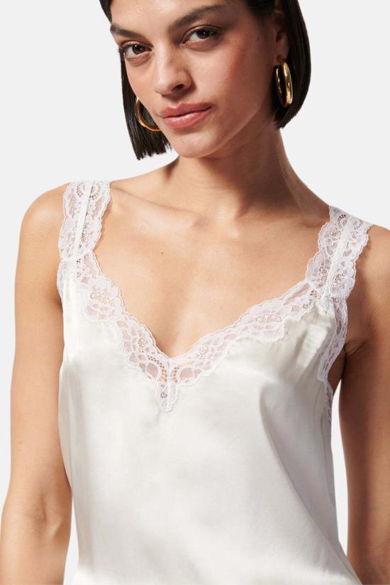  카미 뉴욕 민소매 티셔츠 Cami Nyc Fernanda 캐미 탑 마카다미아 - CAMI NYC