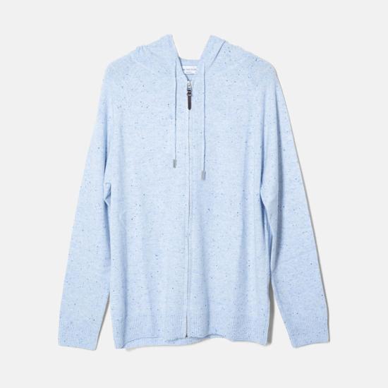  The Tile Club 가디건 타일 클럽 레오 지퍼 후드 티셔츠 블루 민트 - THE TILE CLUB