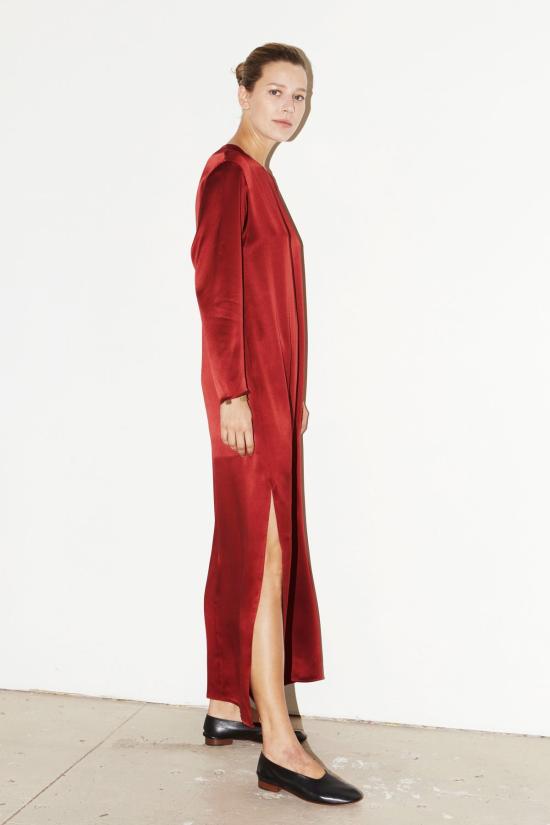  다두라 롱 원피스 다투라 루비 레드 아바 드레스 루비 레드 - DATURA