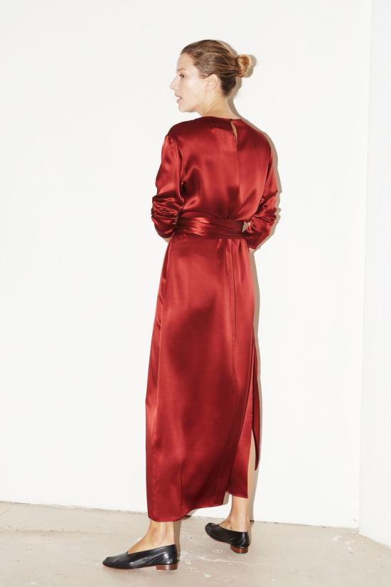  다두라 롱 원피스 다투라 루비 레드 아바 드레스 루비 레드 - DATURA