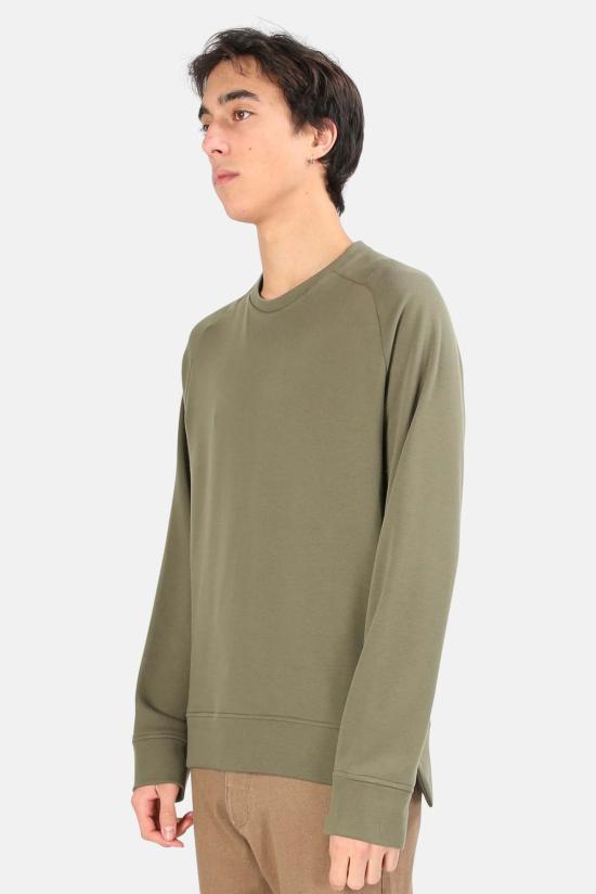  Blue&Cream 긴팔 티셔츠 블루&크림 메이슨 크루넥 아미 - BLUE&CREAM