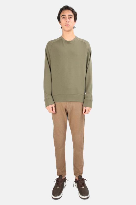  Blue&Cream 긴팔 티셔츠 블루&크림 메이슨 크루넥 아미 - BLUE&CREAM