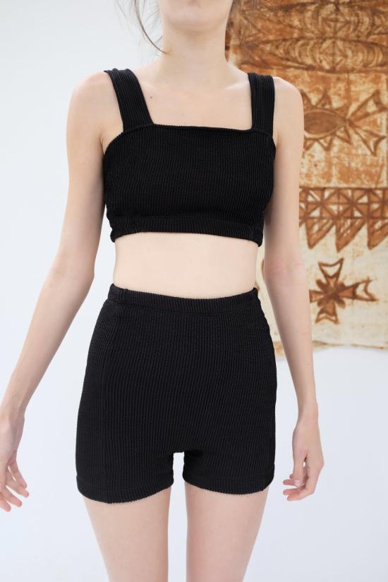  베클리나 비키니 수영복 고고 비키니 블랙 - BEKLINA