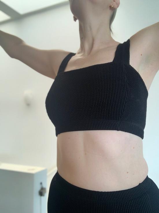  베클리나 비키니 수영복 고고 비키니 블랙 - BEKLINA