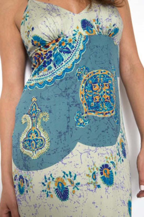  이갈 아즈로엘 롱 원피스 Yigal Azrouel 프린트 실크 멀티 가운 드레스 - YIGAL AZROUEL