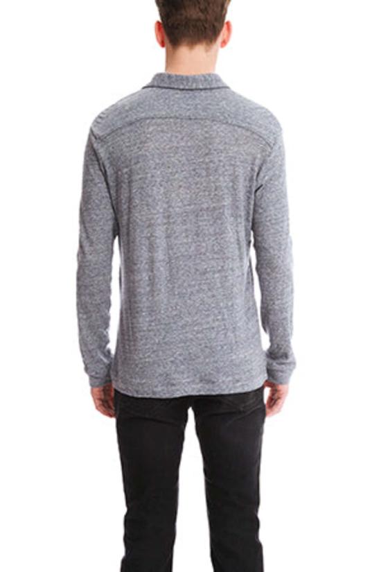  블루&크림 폴로 티셔츠 퍼터 폴로 차콜 - BLUE&CREAM