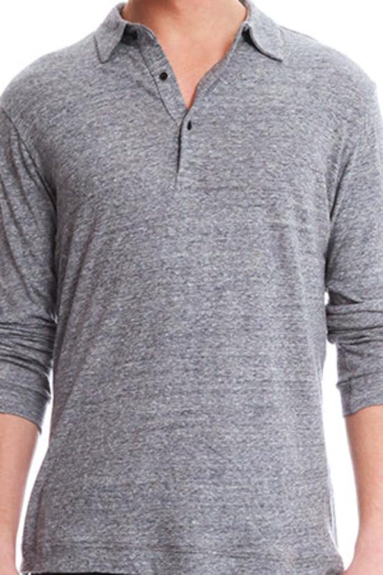  블루&크림 폴로 티셔츠 퍼터 폴로 차콜 - BLUE&CREAM