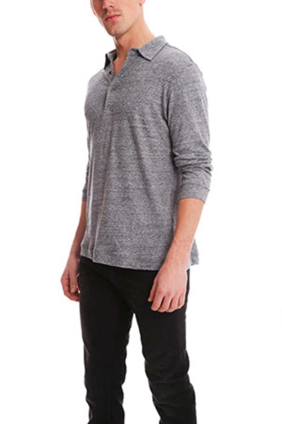  블루&크림 폴로 티셔츠 퍼터 폴로 차콜 - BLUE&CREAM