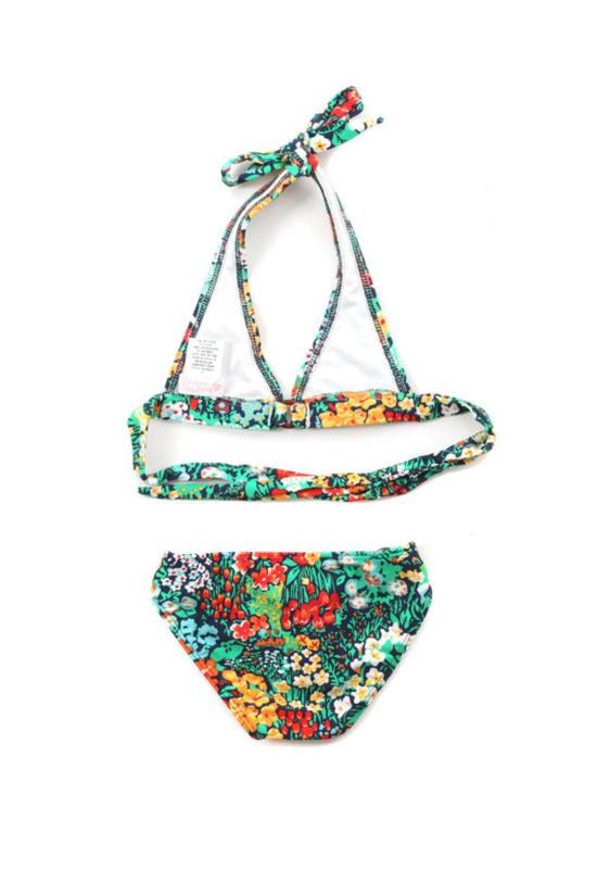 [키즈] 쇼산나 수영복/비치웨어 키즈 쇼샤나 키즈 플로럴 링 홀터 비키니 플로럴 가든 - SHOSHANNA