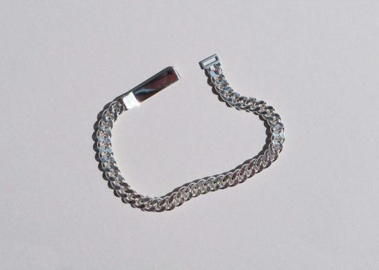  Saskia Diez 팔찌 그랜드 아이덴티티 브레이슬릿 925 스털링 실버 - SASKIA DIEZ