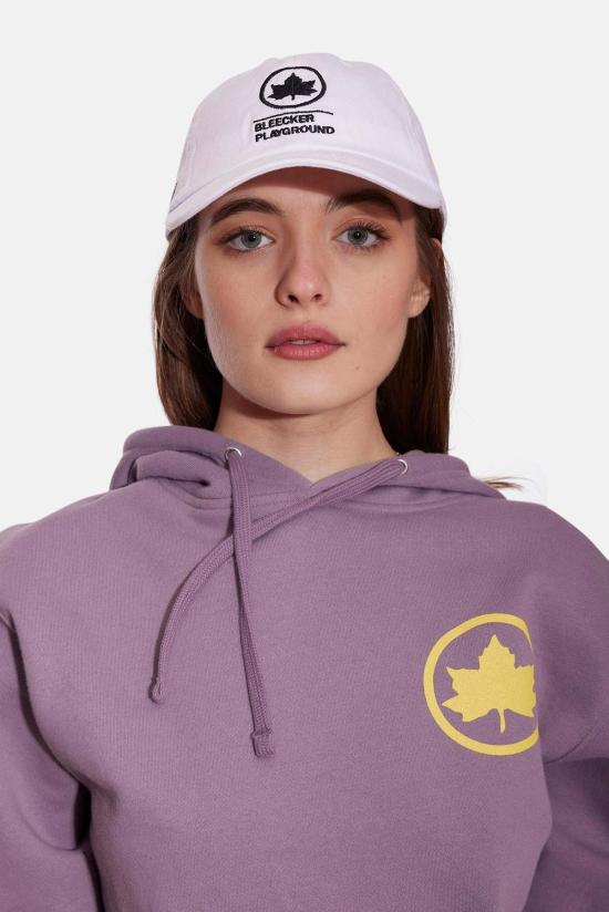  블루&크림 볼캡 블리커 플레이그라운드 대드 캡 화이트 - BLUE&CREAM