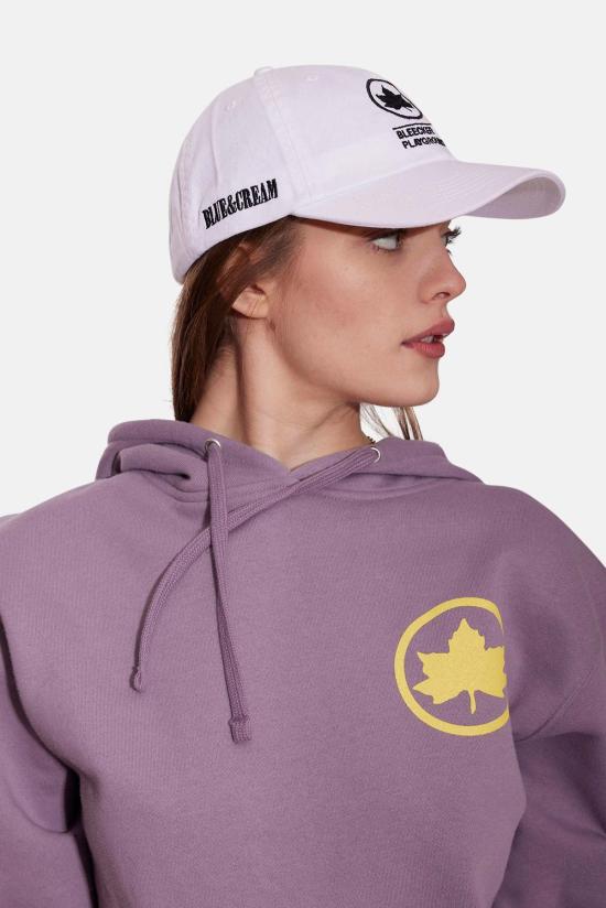  블루&크림 볼캡 블리커 플레이그라운드 대드 캡 화이트 - BLUE&CREAM