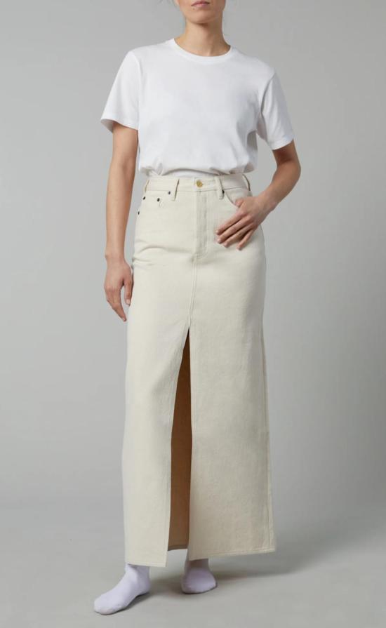  스틸히어 롱 스커트 스틸 히어 뉴욕 리마 스커트 본 - STILL HERE