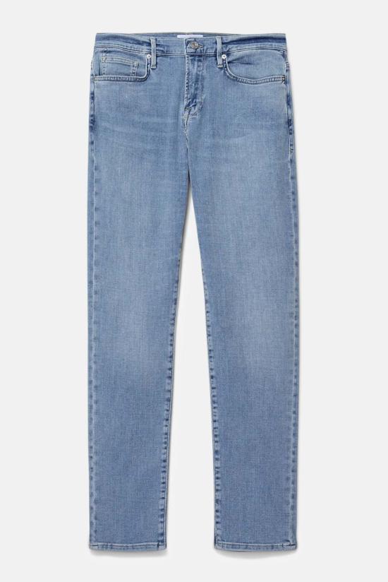  프레임 스트레이트 팬츠 데님 L 옴 애슬레틱 하우드