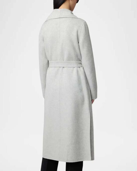  SOIA & KYO 트렌치 코트 소이아 & 쿄 브리타 울 코트 스톤 - OTHER BRANDS