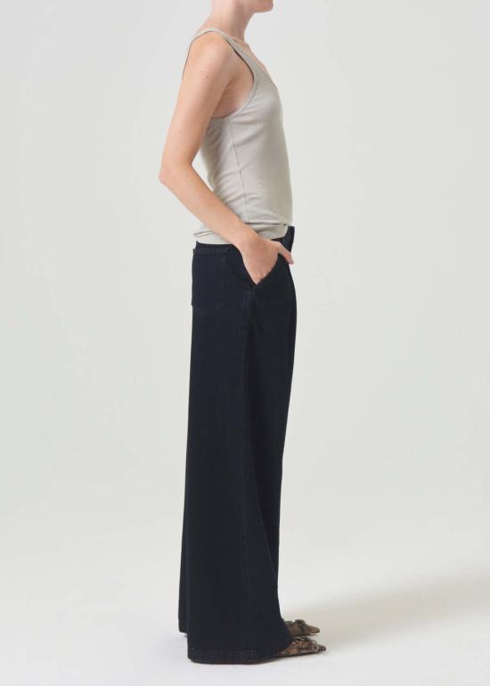  에이골디 데님 팬츠 아골데 엘리스 바지 크러쉬드 - AGOLDE