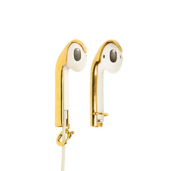  Vibe Harsløf 하이테크 Vibe Harslof Pearl Airpod 캡 18캐럿 금도금 - OTHER BRANDS