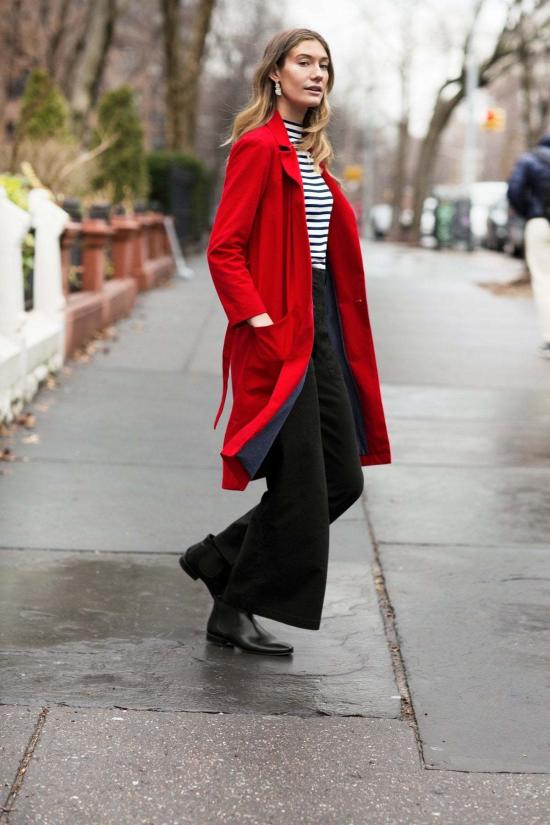  룹 데님 팬츠 루 롱 사브리나  블랙 - LOUP